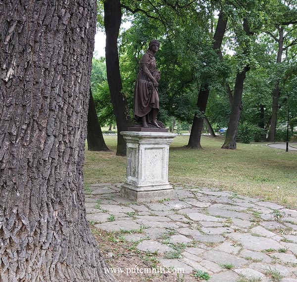 Skulptura_Žetelica_Topčiderski-park