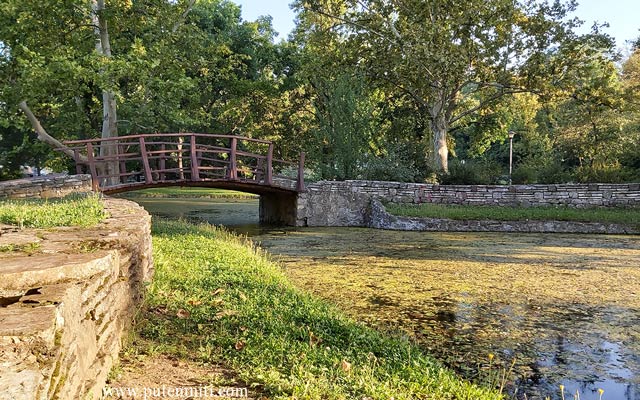 Topčiderski park_Mostić i jezerce