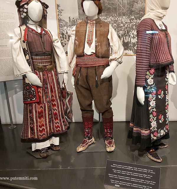 Etnografski muzej, izvorni tekstil