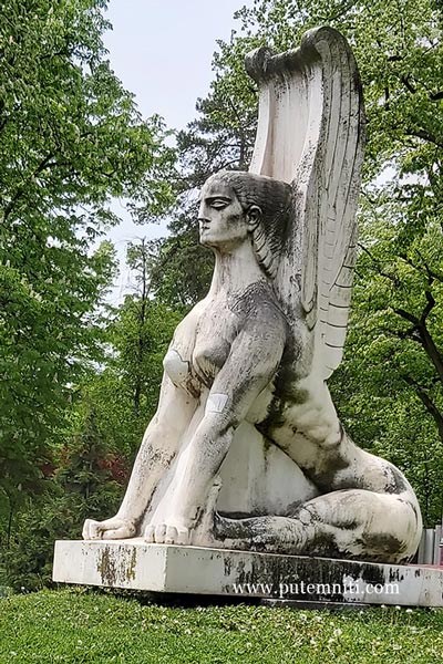 ''Velika sfinga'', park Bukovička banja