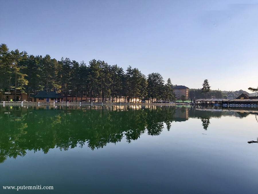 Jezero u centru Zlatibora