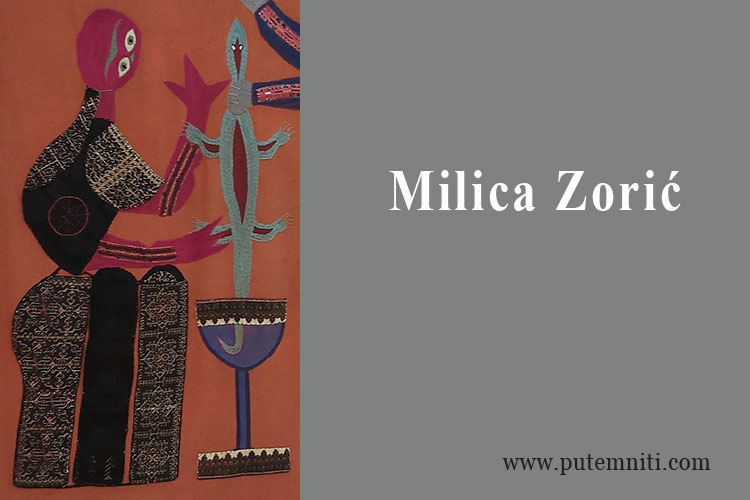 Milica Zorić, detalj sa tapiserije