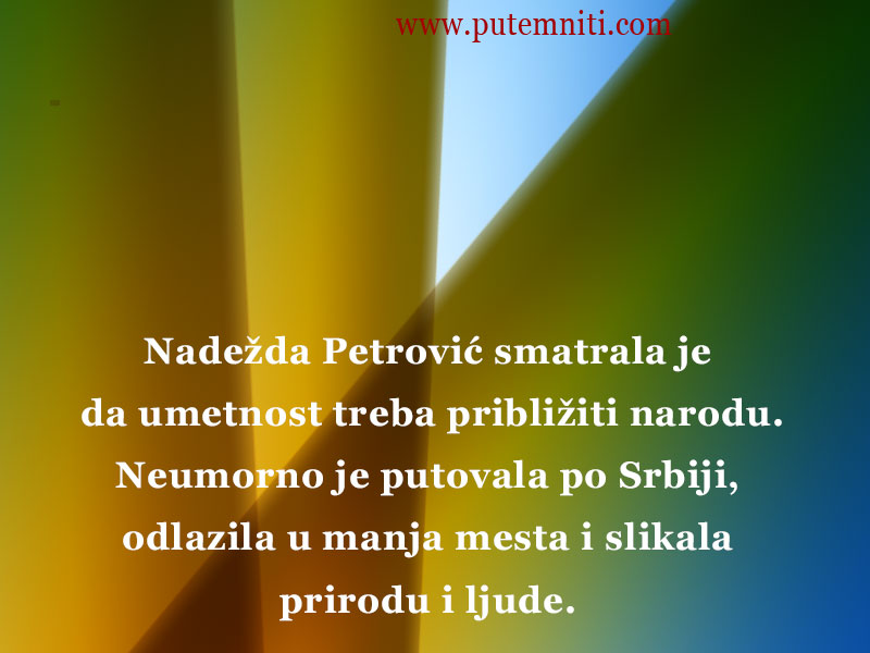 Umetnost pribliziti narodu