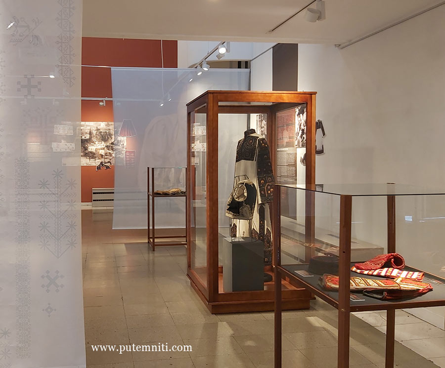 Sa izložbe ''Nasleđe'', kolekcije etnografskih predmeta Nadežde Petrović, u Etnografskom muzeju