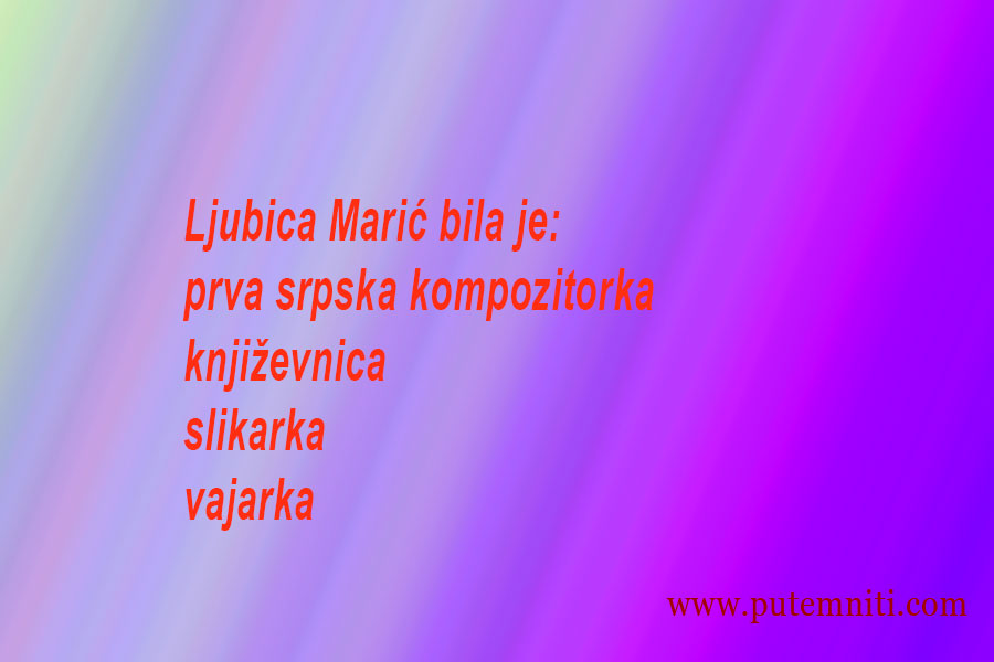 Ljubica Marić