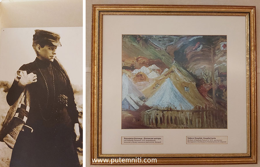 Nadezda Petrovic i slika Valjevska bolnica