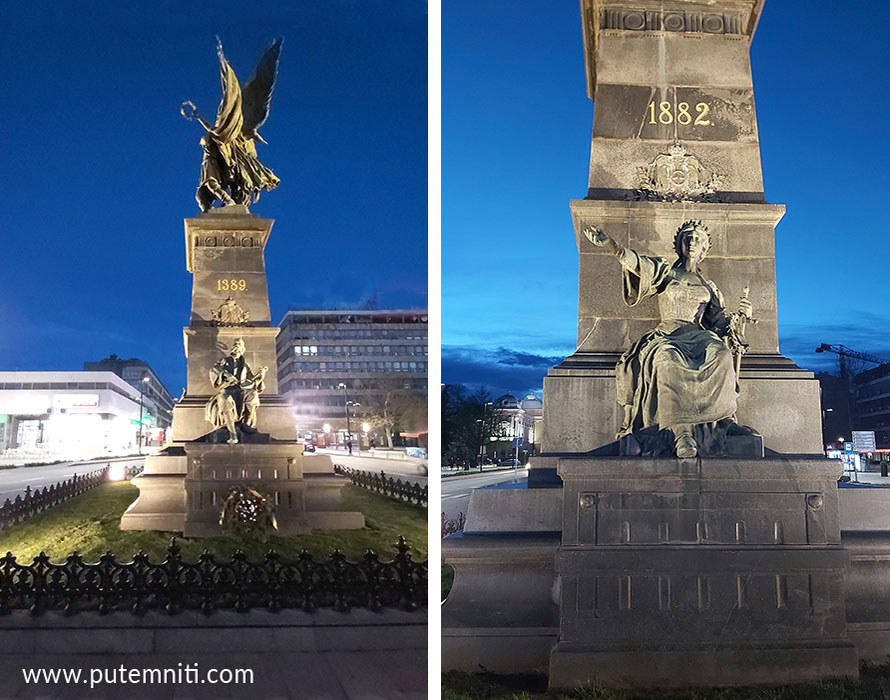 Spomenik u Kruševcu palim herojima Kosova