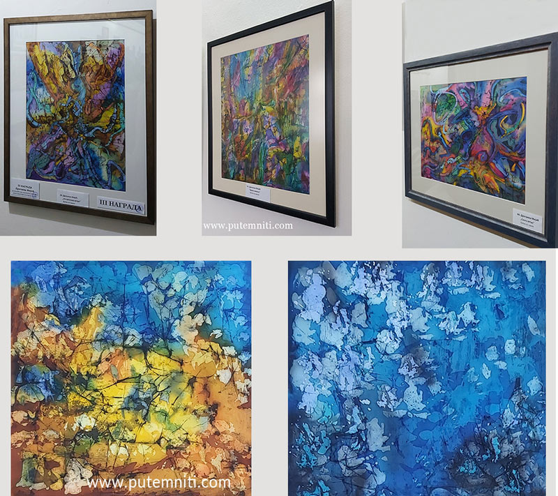 Slike na svili inspirisane planinom Zlatibor