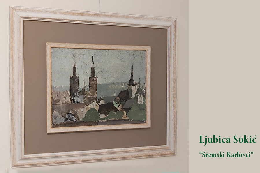 Sremski Karlovci slika Ljubice Sokić