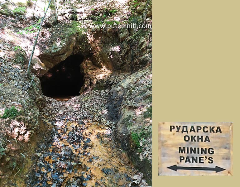 Đavolja varoš - rudarska okna